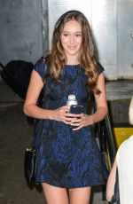 ALYCIA DEBNAM-CAREY Leaves Huffington Post Studios in New York 09/01/2015