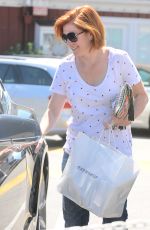 ALYSON HANNIGAN Out and About in Brentwood 09/17/2015