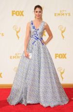 AMANDA CREW at 2015 Emmy Awards in Los Angeles 09/20/2015