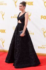 AMANDA PEET at 2015 Emmy Awards in Los Angeles 09/20/2015