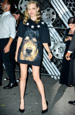 AMANDA SEYFRIED at Givenchy Fashion Show After-party in New York 09/11/2015