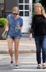 AMANDA SEYFRIED Out and About in New York 08/29/2015