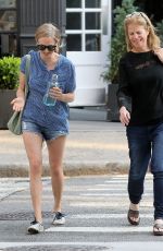 AMANDA SEYFRIED Out and About in New York 08/29/2015