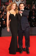 AMBER HEARD at Black Mass Premiere at 72nd Venice Film Festival