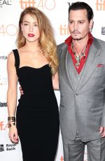 AMBER HEARD at Black Mass Premiere at The Elgin in Toronto 09/14/2015