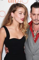 AMBER HEARD at Black Mass Premiere at The Elgin in Toronto 09/14/2015