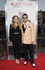 AMBER HEARD at Black Mass Premiere in Brookline, Massachusetts 09/15/2015