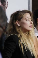 AMBER HEARD at Black Mass Premiere in Brookline, Massachusetts 09/15/2015