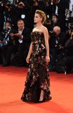 AMBER HEARD at The Danish Girl Premiere at 72nd Venice Film Festival 09/05/2015