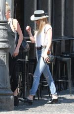 AMBER HEARD Out Shopping on the Streets of Lapa in Rio De Janeiro 09/22/2015
