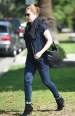 AMY ADAMS Heading to Kings Road Cafe in Los Angeles 09/22/2015