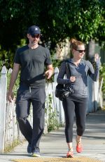 AMY ADAMS Out and About in West Hollywood 09/10/2015