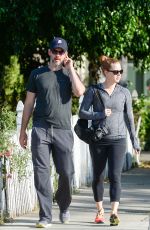 AMY ADAMS Out and About in West Hollywood 09/10/2015
