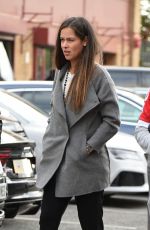 ANA IVANOVIC Arrives at Old Trafford to Watch Machester United vs Liverpool 09/12/2015