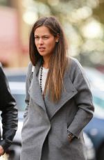 ANA IVANOVIC Arrives at Old Trafford to Watch Machester United vs Liverpool 09/12/2015