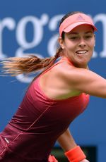 ANA IVANOVIC at 1st Round of US Open in New York 08/31/2015