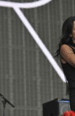 ANDREA CORR at The Corrs Playng BBC Radio 2 in Lodnon 09/13/2015