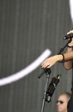 ANDREA CORR at The Corrs Playng BBC Radio 2 in Lodnon 09/13/2015