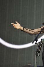 ANDREA CORR at The Corrs Playng BBC Radio 2 in Lodnon 09/13/2015