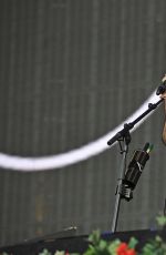 ANDREA CORR at The Corrs Playng BBC Radio 2 in Lodnon 09/13/2015