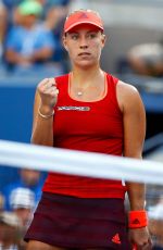 ANGELIQUE KERBER at 2015 US Open in New York, Day 6, 09/05/2015