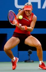 ANGELIQUE KERBER at 2015 US Open in New York, Day 6, 09/05/2015