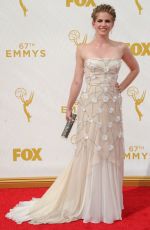 ANNA CHLUMSKY at 2015 Emmy Awards in Los Angeles 09/20/2015
