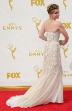 ANNA CHLUMSKY at 2015 Emmy Awards in Los Angeles 09/20/2015