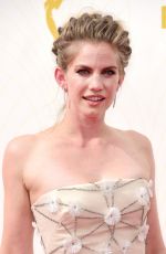 ANNA CHLUMSKY at 2015 Emmy Awards in Los Angeles 09/20/2015
