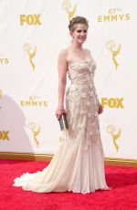 ANNA CHLUMSKY at 2015 Emmy Awards in Los Angeles 09/20/2015