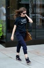 ANNA KENDRICK Leaves Trump Soho Hotel in New York 09/09/2015