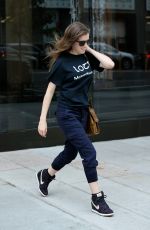 ANNA KENDRICK Leaves Trump Soho Hotel in New York 09/09/2015