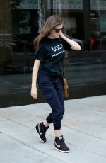 ANNA KENDRICK Leaves Trump Soho Hotel in New York 09/09/2015