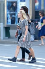 ANNASOPHIA ROBB Out and About in New York 09/03/2015