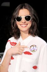 ANNE HATHAWAY at Good Morning America in New York 09/23/2015