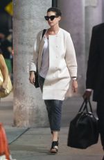 ANNE HATHAWAY at JFK Airport in New York 09/17/2015