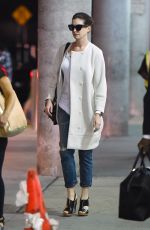 ANNE HATHAWAY at JFK Airport in New York 09/17/2015