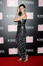 ANNE HATHAWAY at The Intern Premiere in New York 09/21/2015
