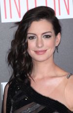 ANNE HATHAWAY at The Intern Premiere in New York 09/21/2015