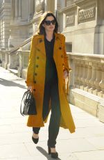 ANNE HATHAWAY Leaves Her Hotel in London 09/27/2015