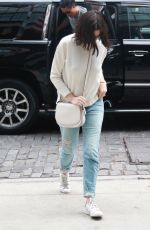 ANNE HATHAWAY Out and About in New York 09/22/2015