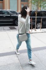 ANNE HATHAWAY Out and About in New York 09/22/2015