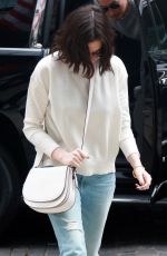 ANNE HATHAWAY Out and About in New York 09/22/2015