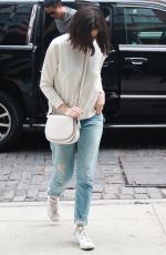 ANNE HATHAWAY Out and About in New York 09/22/2015