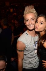 ARIANA GRANDE at Madonna Concert at Madison Square Garden 09/16/2015