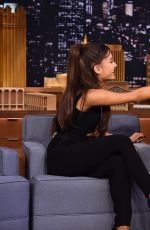 ARIANA GRANDE at The Tonight Show Starring Jimmy Fallon in New York 09/15/2015