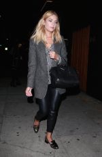 ASHLEY BENSON Arrives at Nice Guy in Beverly Hills 09/17/2015