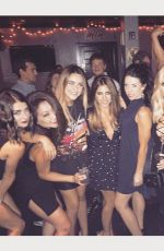 ASHLEY BENSON at Warwick Night Club in Hollywood 09/26/2015