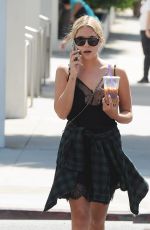 ASHLEY BENSON Out and About in Los Angeles 09/23/2015