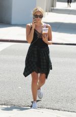 ASHLEY BENSON Out and About in Los Angeles 09/23/2015
